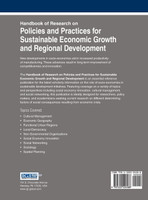 Handbook of Research on Policies and Practices for Sustainable Economic Growth and Regional Development