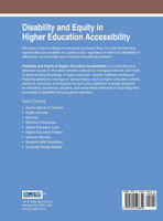 Disability and Equity in Higher Education Accessibility