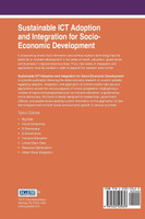 Sustainable ICT Adoption and Integration for Socio-Economic Development