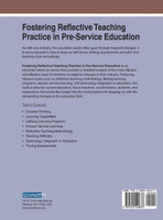 Fostering Reflective Teaching Practice in Pre-Service Education