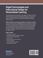 Digital Technologies and Instructional Design for Personalized Learning