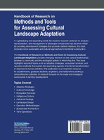 Handbook of Research on Methods and Tools for Assessing Cultural Landscape Adaptation
