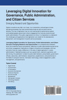 Leveraging Digital Innovation for Governance, Public Administration, and Citizen Services