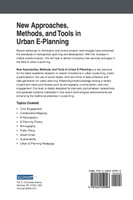 New Approaches, Methods, and Tools in Urban E-Planning
