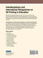 Interdisciplinary and International Perspectives on 3D Printing in Education