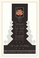 Vintage Journal Art Deco Poster for Metal Seals