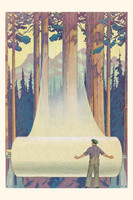 Vintage Journal Paper from Ponderosa Pines