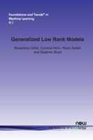 Generalized Low Rank Models
