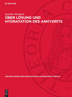 Über Lösung und Hydratation des Anhydrits