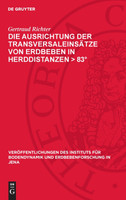 Die Ausrichtung der Transversaleinsätze von Erdbeben in Herddistanzen > 83°