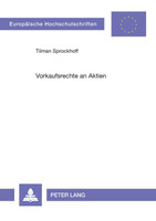 Vorkaufsrechte an Aktien