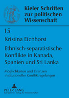 Ethnisch-separatistische Konflikte in Kanada, Spanien und Sri Lanka
