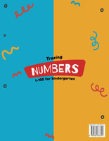 Trace & Color Numbers 1-100 for Kindergarten
