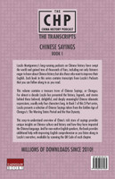 Chinese Sayings Book 1