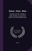 Petros - Petra - Kleis