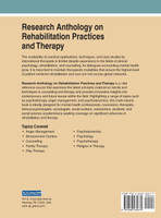 Research Anthology on Rehabilitation Practices and Therapy, VOL 1