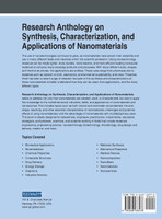 Research Anthology on Synthesis, Characterization, and Applications of Nanomaterials, VOL 2