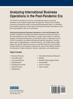 Analyzing International Business Operations in the Post-Pandemic Era