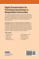Digital Transformation for Promoting Inclusiveness in Marginalized Communities