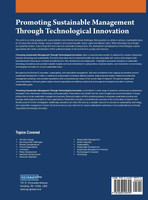 Promoting Sustainable Management Through Technological Innovation