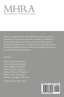 Modern Language Review (111