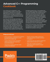 Advanced C++ Programming Cookbook