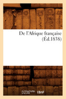De l'Afrique française (Éd.1838)