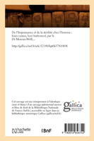 De l'Impuissance et de la stérilité chez l'homme