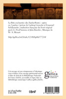 La flûte enchantée (die Zauberfloete)