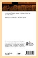 La morale d'Épicure, tirée de ses propres écrits (Éd.1758)