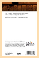 Livre d'images, histoires pour les petits enfants, imitées de l'allemand, (Éd.1850)