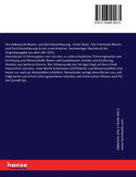 Die altdeutsche Reichs- und Gerichtsverfassung