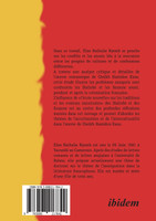 L'Afrique et L'Europe dans l'œuvre de Cheikh Hamidou Kane.