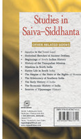 Studies in Saiva-Siddhanta