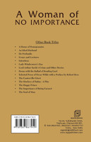 A Woman of NO IMPORTANCE - A Play