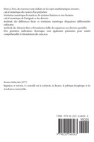 Exercices d'analyse numérique