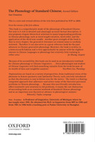 The Phonology of Standard Chinese