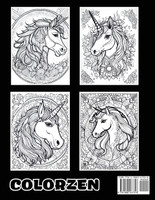 Unicorn Serenity Mandalas