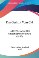 Das Gedicht Vom Cid
