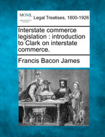 Interstate commerce legislation