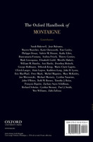 Oxford Handbook of Montaigne