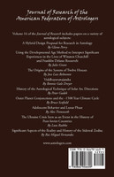 Journal of Research of the American Federation of Astrologers Vol. 16