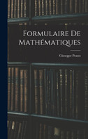 Formulaire de mathématiques