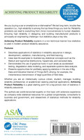 Achieving Product Reliability