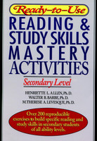 Ready-to-Use Reading & Study Skills Mastery Activities