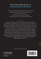Oxford Handbook of Philosophy of Mind