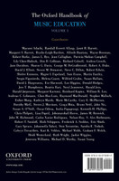 Oxford Handbook of Music Education, Volume 1