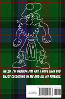 Grampa Jim's Tartan Colouring Book