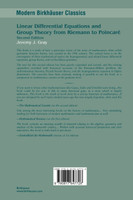 Linear Differential Equations and Group Theory from Riemann to Poincare