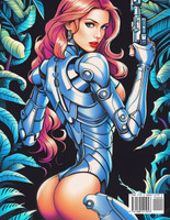 Cyber Babes Coloring Book